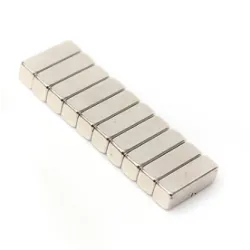 N35 - magnes neodymowy - mocny blok - 12 * 4 * 4mm - 10 sztukN35