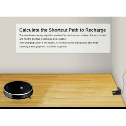 LIECTROUX C30B - 4000pa - robot - odkurzacz - nawigacja po mapie 2D - WiFi - zbiornik na wodęOdkurzacza robota