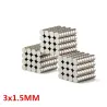 N35 - magnes neodymowy - mocny okrągły krążek - 3 * 1,5mm - 100 sztukN35