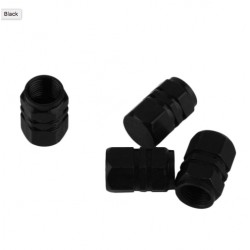 Aluminum car wheel tire valves - caps - 4 piecesWheel parts