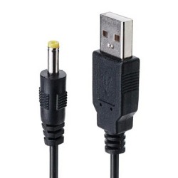 Kabel ładujący USB Sony PSP 1000/2000/3000 - 5 V - 120 cmPSP