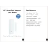 Inteligentny czujnik WiFi - czujnik otwarcia / zamknięcia drzwi - WiFi - Alexa - GoogleBezpieczeństwo w domu