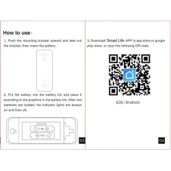 Inteligentny czujnik WiFi - czujnik otwarcia / zamknięcia drzwi - WiFi - Alexa - GoogleBezpieczeństwo w domu