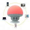 Mini Bluetooth speaker - wireless - with suction cup - mushroom shapeBluetooth speakers