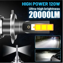 Reflektor LED Dualvision - 20000LM 120W - 4300K 6500K 8000K PTFH1