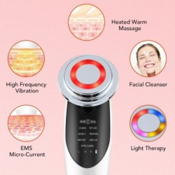 7 in 1 Face lifting device - EMS microcurrent skin - rejuvenation - LED facial - Neck firmingSkin