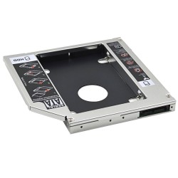 Uniwersalne aluminiowe SATA HDD Caddy 12.7mm obudowaDyski twarde