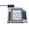 Uniwersalne aluminiowe SATA HDD Caddy 12.7mm obudowaDyski twarde