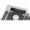 Uniwersalne aluminiowe SATA HDD Caddy 12.7mm obudowaDyski twarde