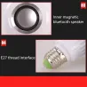 E27 - LED - RGB - Głośnik Bluetooth - żarówka muzyczna z pilotemE27