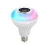 E27 - LED - RGB - Głośnik Bluetooth - żarówka muzyczna z pilotemE27