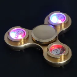 Led - finger fidget - aluminiowy ręczny spinnerFidget spinner