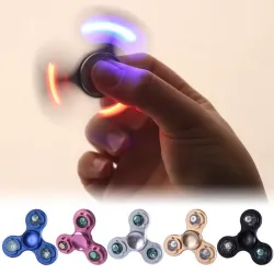 Led - finger fidget - aluminiowy ręczny spinnerFidget spinner