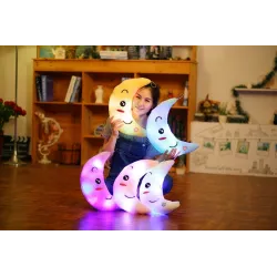 Plush moon doll with colourful Led lights 35 cmCuddly toys