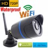 720P HD Wi-Fi Zewnętrzna Wodoodporna Na Podczerwień CCTV Kamera BezpieczeństwaBezpieczeństwo