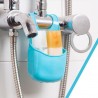 Kitchen / bathroom folding silicone hanging storage - holder rackBathroom & Toilet