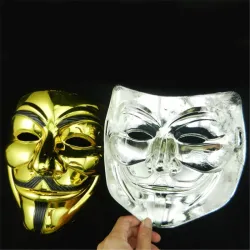 Halloween - bal maskowy maska na twarz VendettaMaski
