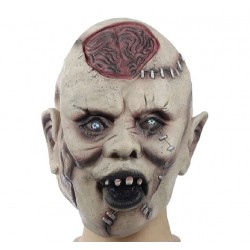 Halloween - silikonowa maska zombieMaski