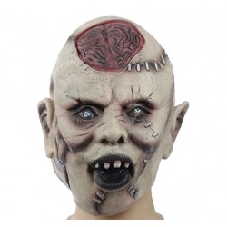Halloween - silikonowa maska zombieMaski