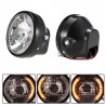 7" Led Motocyklowy Okrągły Reflektor KierunkowskazMotocykl