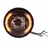 7" Led Motocyklowy Okrągły Reflektor KierunkowskazMotocykl