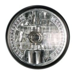 7" Led Motocyklowy Okrągły Reflektor KierunkowskazMotocykl