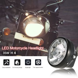 7" Led Motocyklowy Okrągły Reflektor KierunkowskazMotocykl