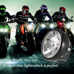 7" Led Motocyklowy Okrągły Reflektor KierunkowskazMotocykl