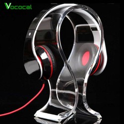 Universal Acrylic Headphone Headset Stand Hanger HolderEar- & Headphones