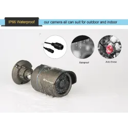 Full HD 720P 960P 1080P Zewnętrzna IP66 Wodoodporna CCTV Kamera BezpieczeństwaBezpieczeństwo