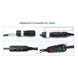 Full HD 720P 960P 1080P Zewnętrzna IP66 Wodoodporna CCTV Kamera BezpieczeństwaBezpieczeństwo