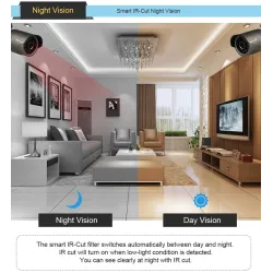 Full HD 720P 960P 1080P Zewnętrzna IP66 Wodoodporna CCTV Kamera BezpieczeństwaBezpieczeństwo