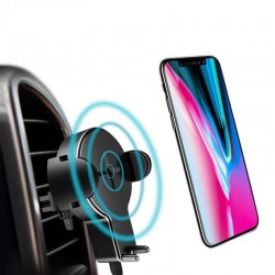 iPhone X S8 Original 360 Degree Rotation Qi Wireless Car Charger Phone Holder With LED IndicatorAccessories