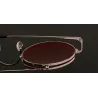 Steampunk Vintage Okrągłe Podwójne Soczewki Okulary Przeciwsłoneczne UnisexOkulary Przeciwsłoneczne