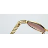 Retro Steampunk Małe Okrągłe Okulary Przeciwsłoneczne Unisex UV400Okulary Przeciwsłoneczne