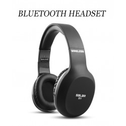 Salar S11 Wireless Headset Foldable Bluetooth Headphones With MicEar- & Headphones