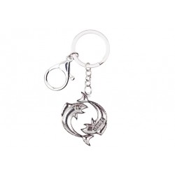 Pisces Zodiac Sign Keychain KeyringKeyrings