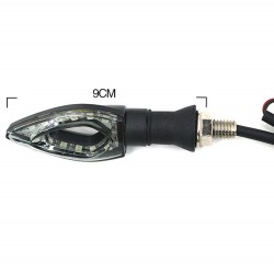 Wodoodporne Uniwersalne 12 LED Motocyklowe Kierunkowskazy 2sztMotocykl