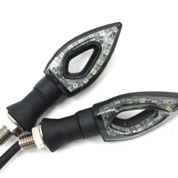 Wodoodporne Uniwersalne 12 LED Motocyklowe Kierunkowskazy 2sztMotocykl