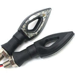 Wodoodporne Uniwersalne 12 LED Motocyklowe Kierunkowskazy 2sztMotocykl