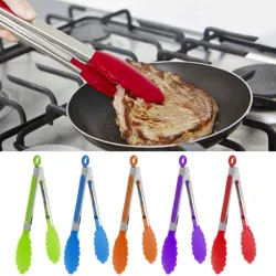 Stal Nierdzewna Silikon Kuchenne BBQ SzczypceGrill - BBQ
