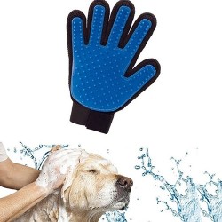Silikonowa rękawica do mycia psa / kota - masaż - usuwanie - czesanie włosówOpieka