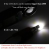 T10 W5W 3030 LED Żarówka Samochodowa Lampa Sygnalizacyjna 2sztT10