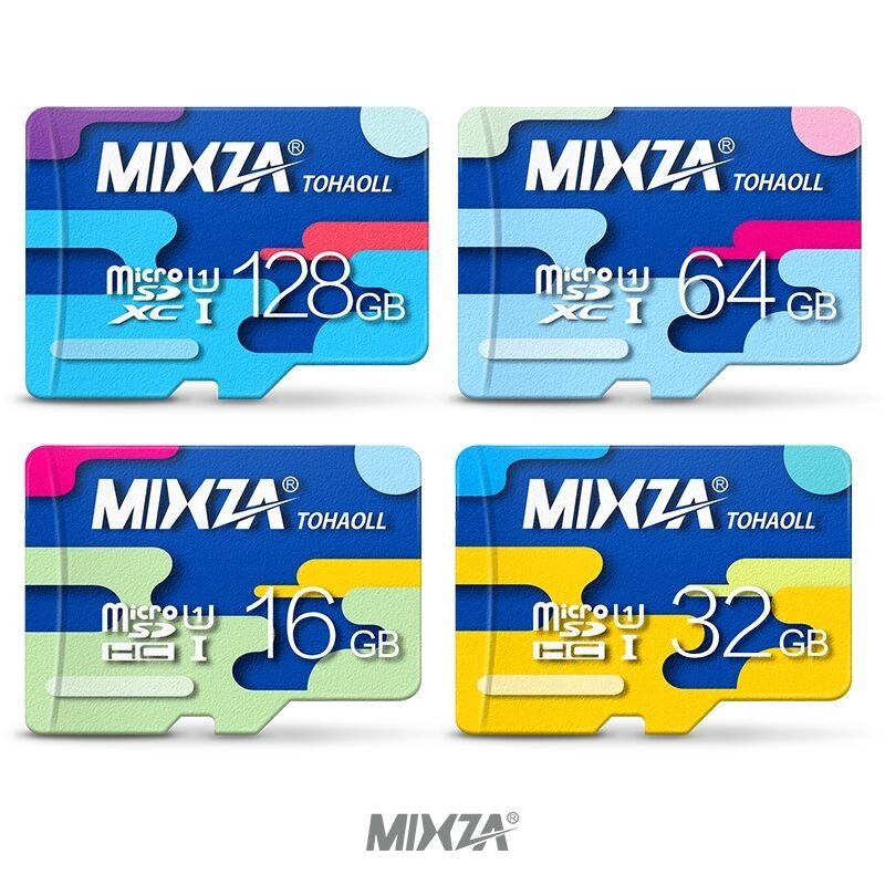 MIXZA micro SD karta pamięci class 10 UHS-1 32GB 64GB 128GB 256GBMicro SD