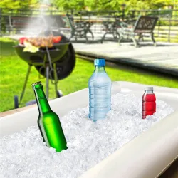 BBQ basen nadmuchiwany pływający stół tackaKemping & Obozownictwo