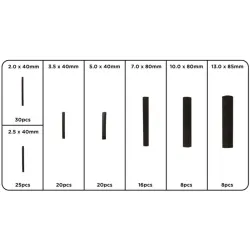 Heat shrink tube electrical insulation cable wrap 127 piecesParts
