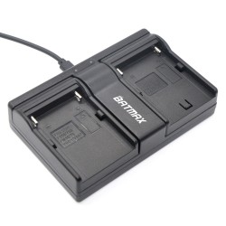NP-F960 NP-F970 NP F930 Battery Dual Charger for SONY F950 F330 F550 F570 F750 F770 MC1500C HD1000CBattery & Chargers