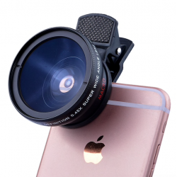 iPhone 6 Plus 5S 4S Samsung S6 S5 Note 4 HD super szeroki kąt super makro obiektyw kamery zestawAkcesoria