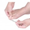 Manicure & pedicure dwustronny haczyk do czyszczenia paznokciClippers & Trimmers