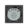 220 - 250V wall crystal glass touch switch panelLights & lighting